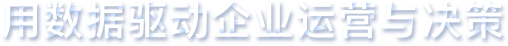 用數(shù)據(jù)驅動企業(yè)運營于決策